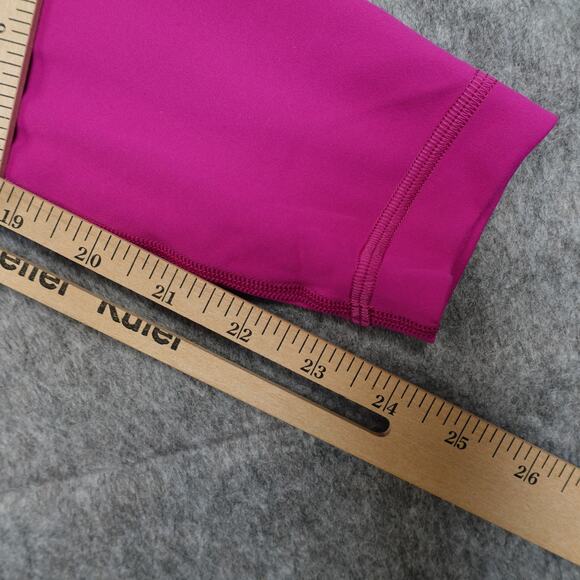 Lululemon Leggings Womens 0 Wunder Train High Rise 25" Yoga Run Pink Gym Workout - Picture 5 of 9